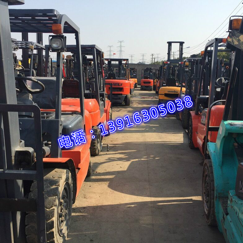 二手叉车2吨3吨5吨10吨柴油叉车转让