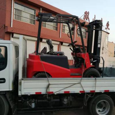 龙力德电动叉车 升高3米 加粗静音链条2吨叉车堆高机