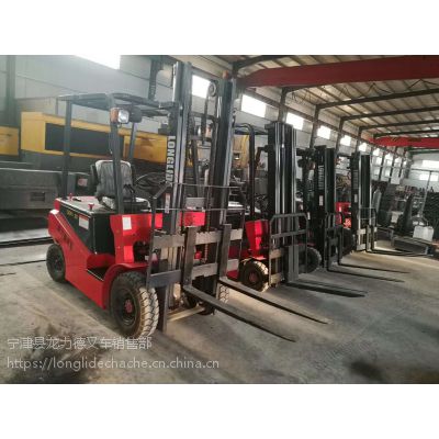 龙力德电动叉车 升高3米 加粗静音链条2吨叉车堆高机