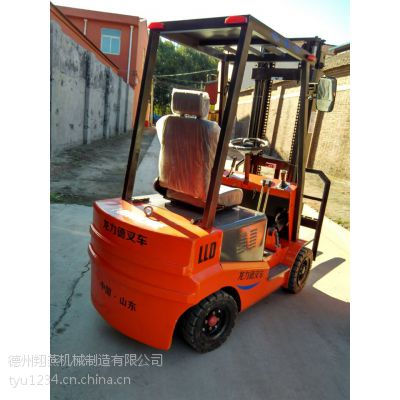 销量之王龙力德电动叉车2吨电动搬运车堆高机
