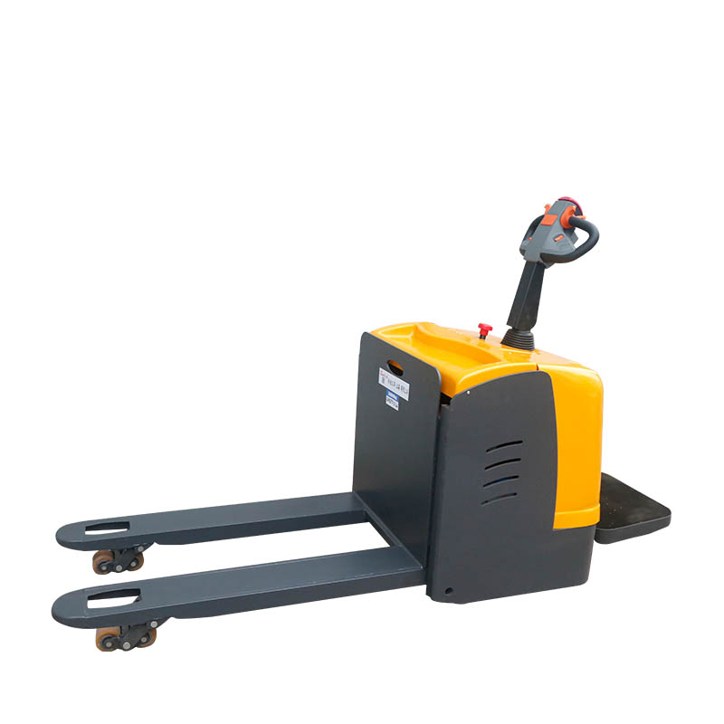 电动物料搬运车怎么样_山东2吨仓库电动搬运车_新牛盾液压搬运车