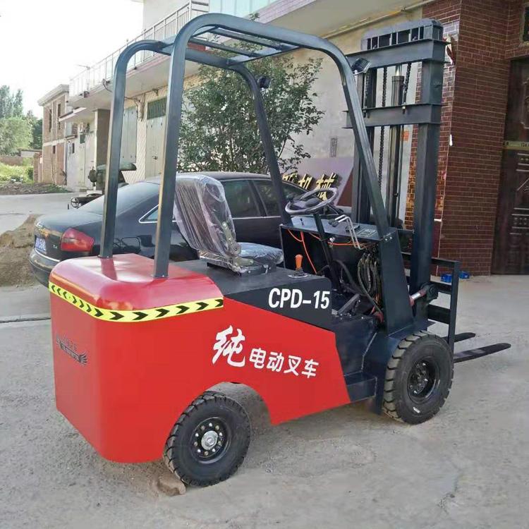 座驾式电动叉车 四轮电动搬运叉车厂家直销