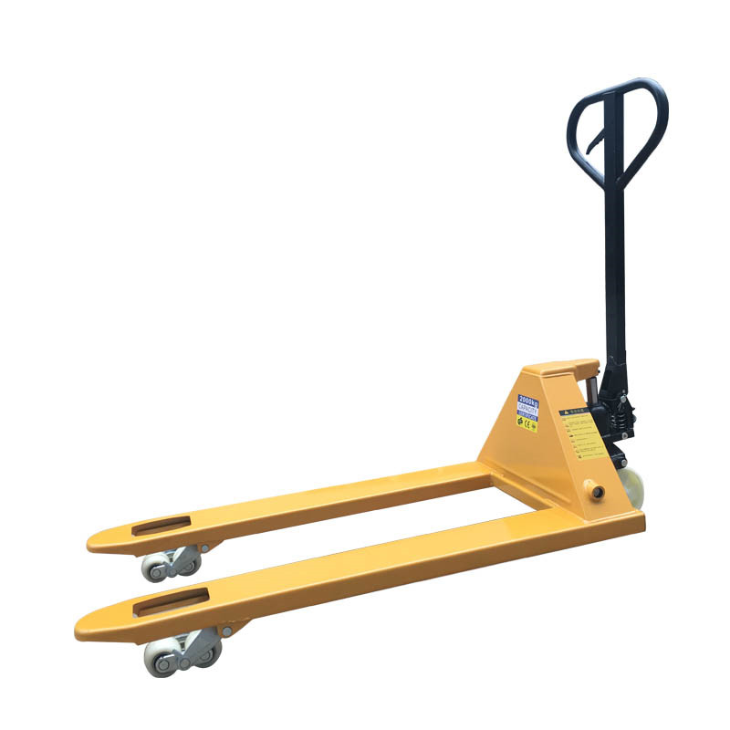 2.5吨窄道手动搬运车报价_上海手动叉车供应厂家_新牛盾