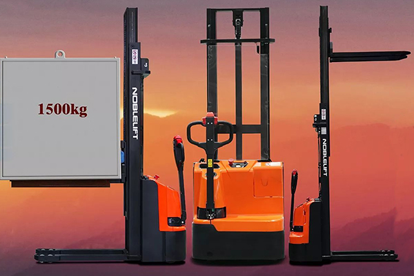 诺力ECL15B| 一款真正能够载重1.5吨的步行式电动堆垛车