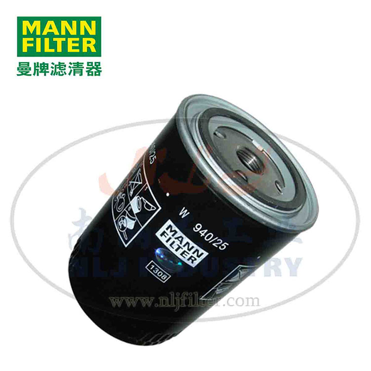 MANN-FILTER(曼牌滤清器)油滤W940/25_中国叉车网(www.chinaforklift.com)