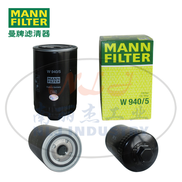 MANN-FILTER(曼牌滤清器)油滤W940/5_中国叉车网(www.chinaforklift.com)