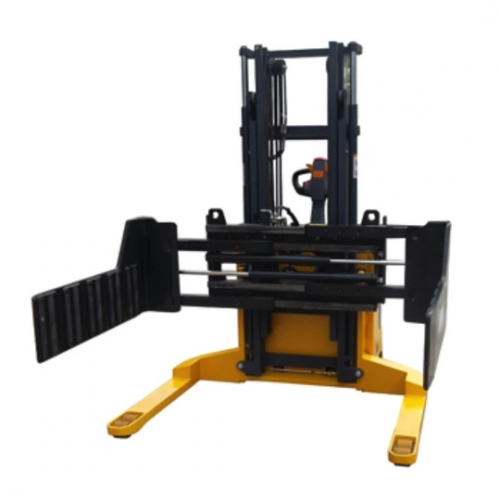 0.5T Electric Straddle Stacker with Bale Clamp