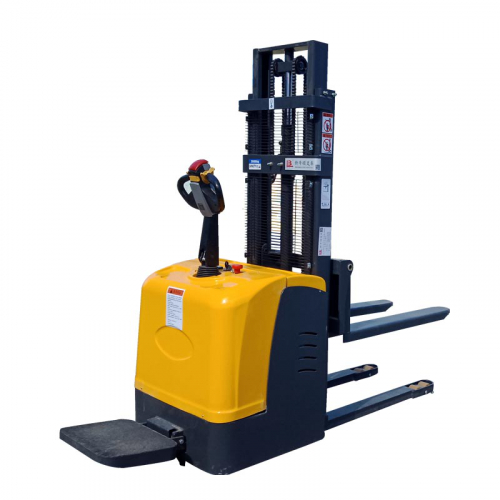 电动堆高车载重1.5吨升高2.5米站架式电动堆高车