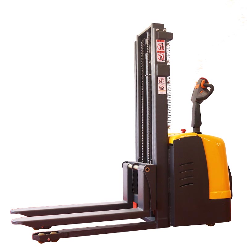 电动堆高车载重1.5吨升高2.5米站架式电动堆高车
