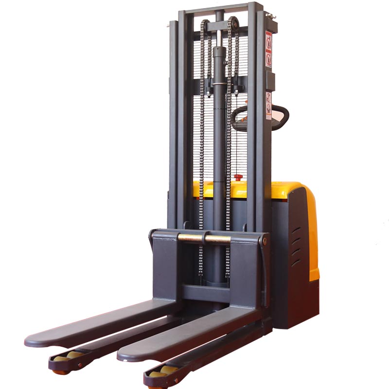 电动堆高车载重1.5吨升高2.5米站架式电动堆高车