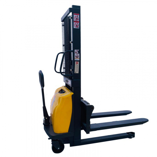 电动叉车充电式全自动铲车全电动堆高车1吨站架式托盘堆垛车