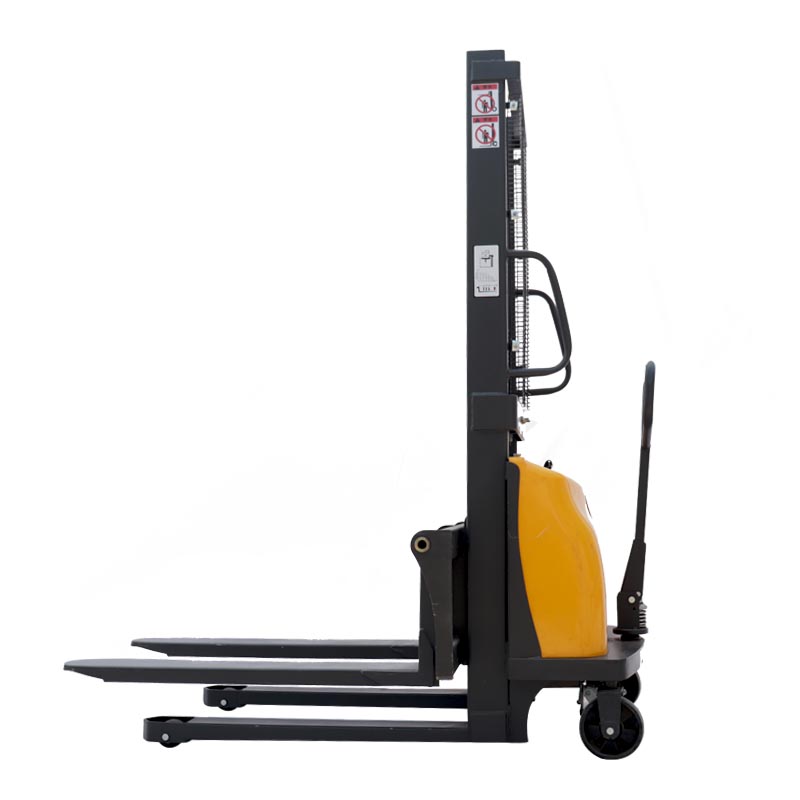 电动叉车充电式全自动铲车全电动堆高车1吨站架式托盘堆垛车