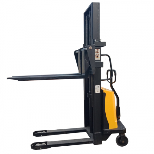 厂家直销2t升高1.6半电动堆高车电动液压叉车 半电动液压堆高叉车
