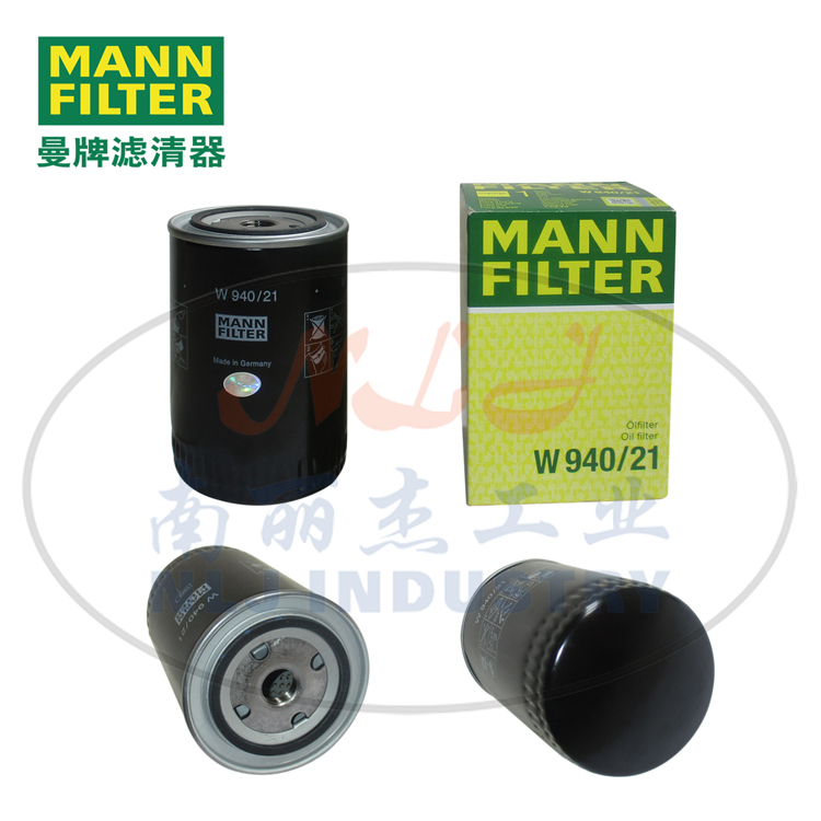 MANN-FILTER(曼牌滤清器)油滤W940/21_中国叉车网(www.chinaforklift.com)