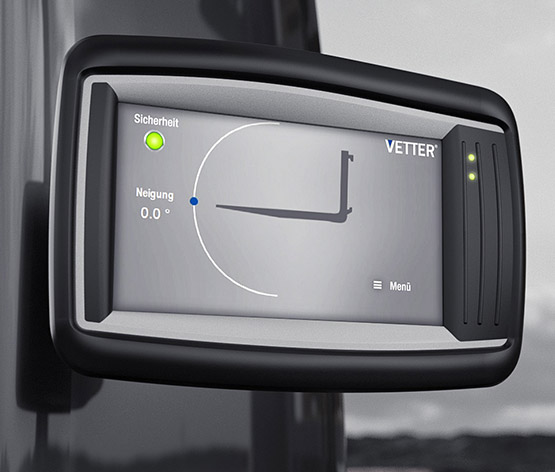 VETTER：智能叉®  保持水平角度