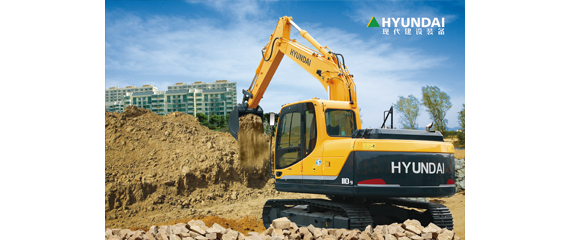 现代挖掘机HX55