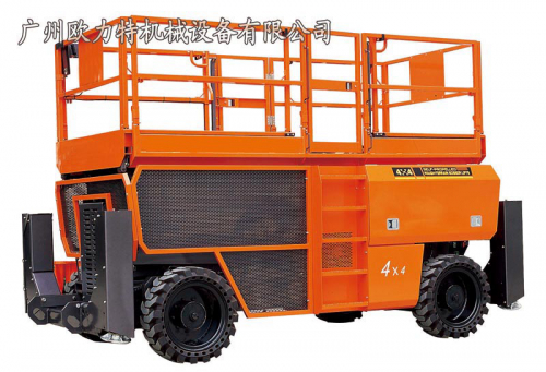 越野剪叉式升降平台