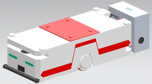 背负式AGV_AGV小车定制_辊筒式AGV_激光导航AGV