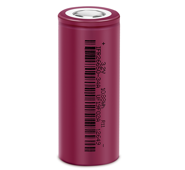 LFP电池  IFR26650-3400mAh