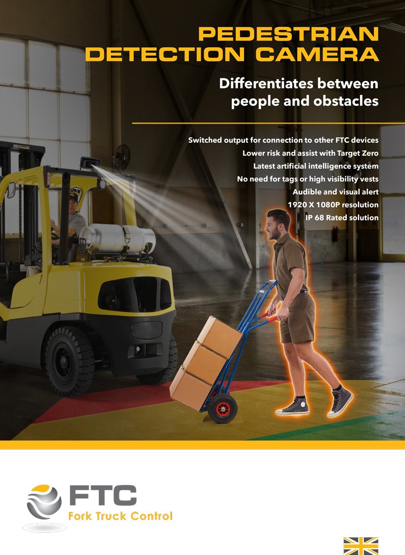 Fork Truck Control：行人检测摄像头