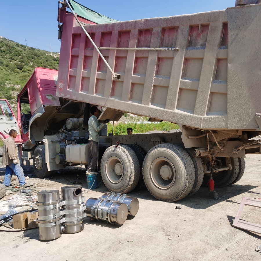 柴油车双降型尾气净化器