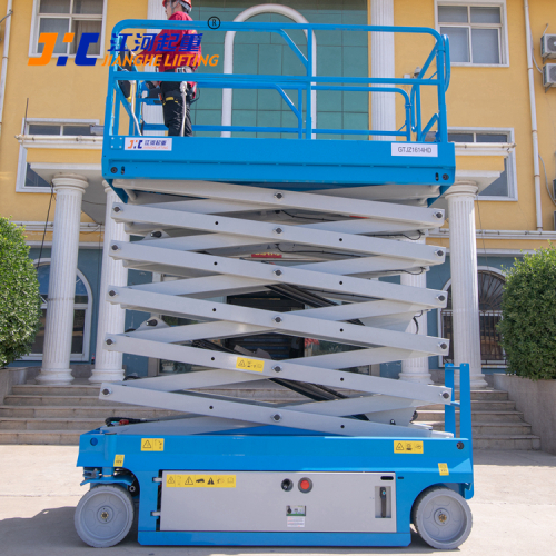 江河:4到14米剪叉式高空作业平台