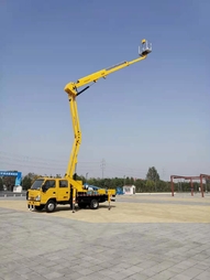 江河：23米混合臂车载式高空作业平台 登高车