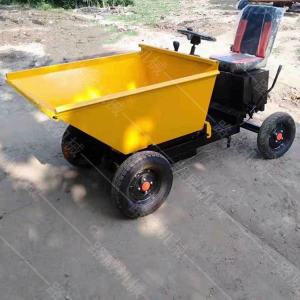 电动四轮灰斗车 四轮座驾式电动灰斗车 多功能电动四轮车厂家