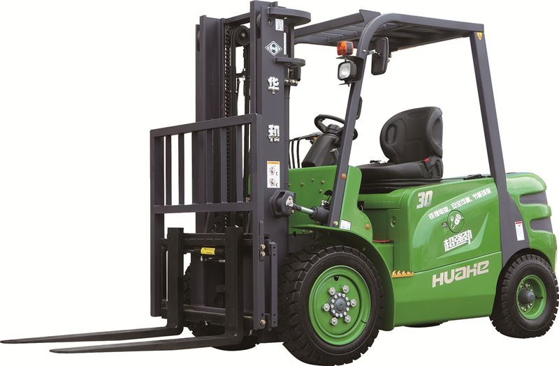 华和：HFE系列3.0/3.5T铁锂电平衡重式叉车