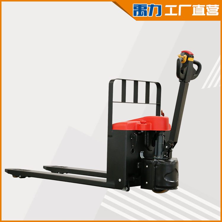 厂房适用搬运叉车液压工具搬运拖车济南禹力站驾式搬运叉车