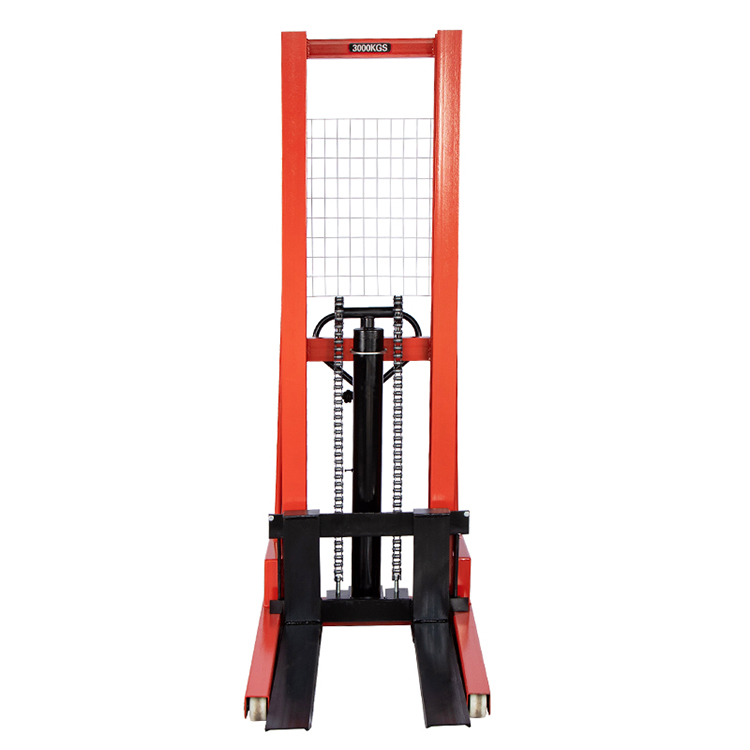 猎诺CTY手动液压堆高车升高车装卸铲车可非标定制