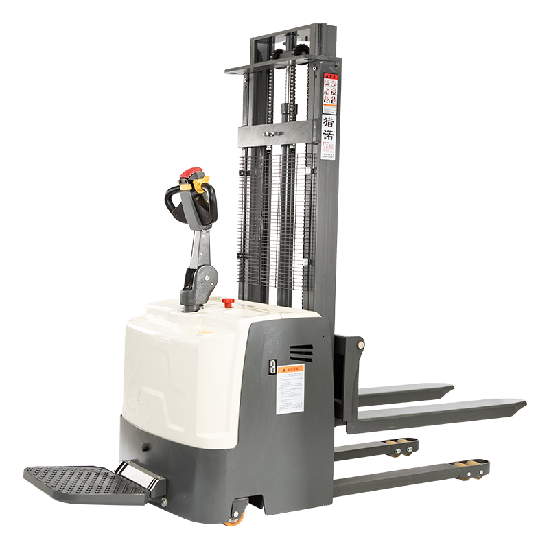 猎诺CDD站驾式全电动堆高车电动叉车可非标定制