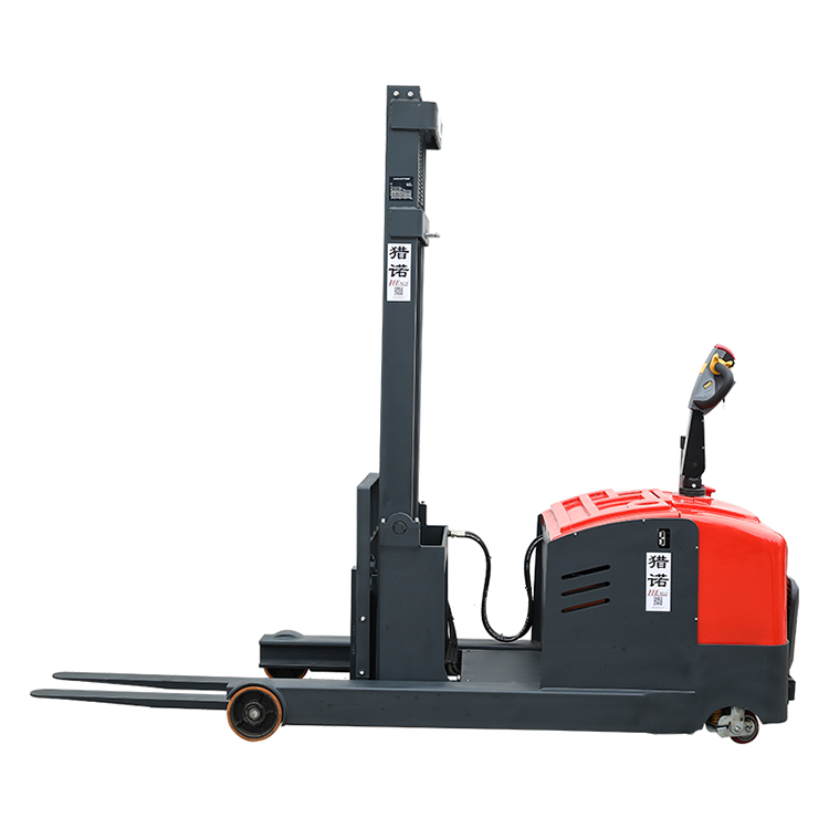 猎诺CAD前移式电动堆高车无腿配重式叉车