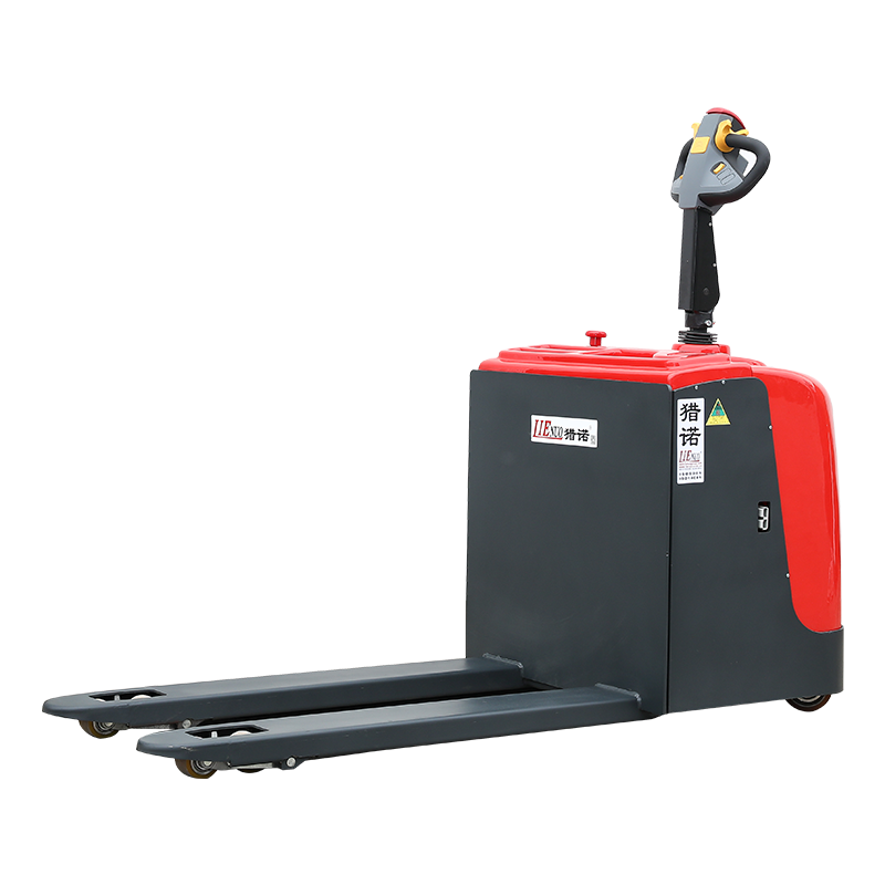 猎诺CBD站驾式全电动托盘搬运叉车电牛