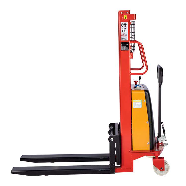 猎诺CTD半电动堆高车电动叉车电瓶铲车可非标定制