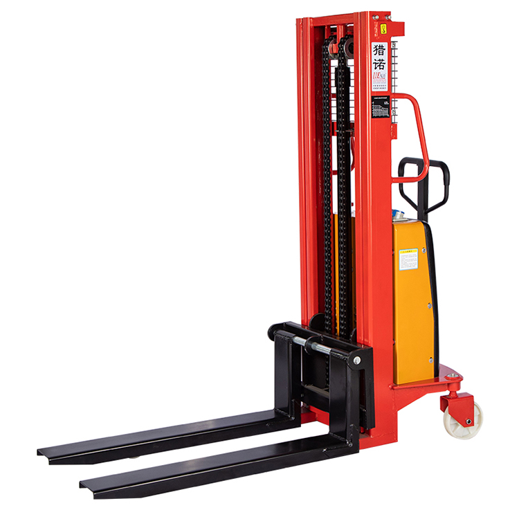 猎诺CTD半电动堆高车电动叉车电瓶铲车可非标定制