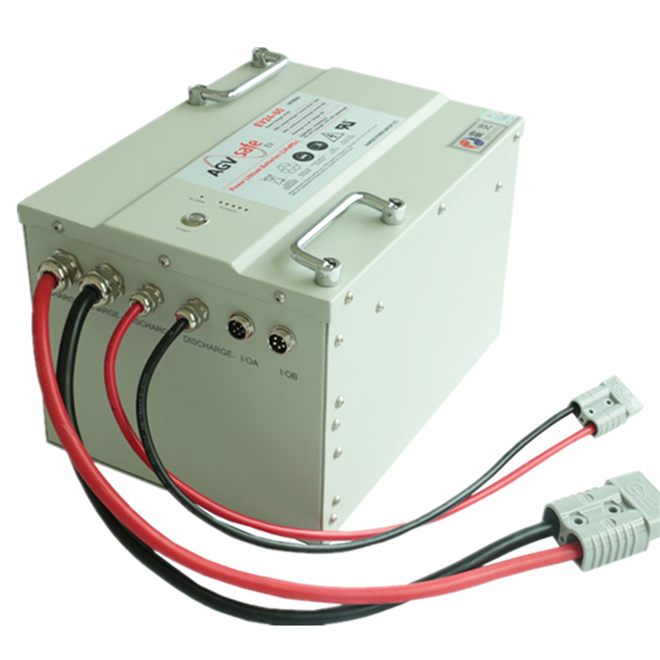 HUADAHAWKER磷酸铁锂电池EV24V48V锂电池AGV霍克充电站LPC HAWKER