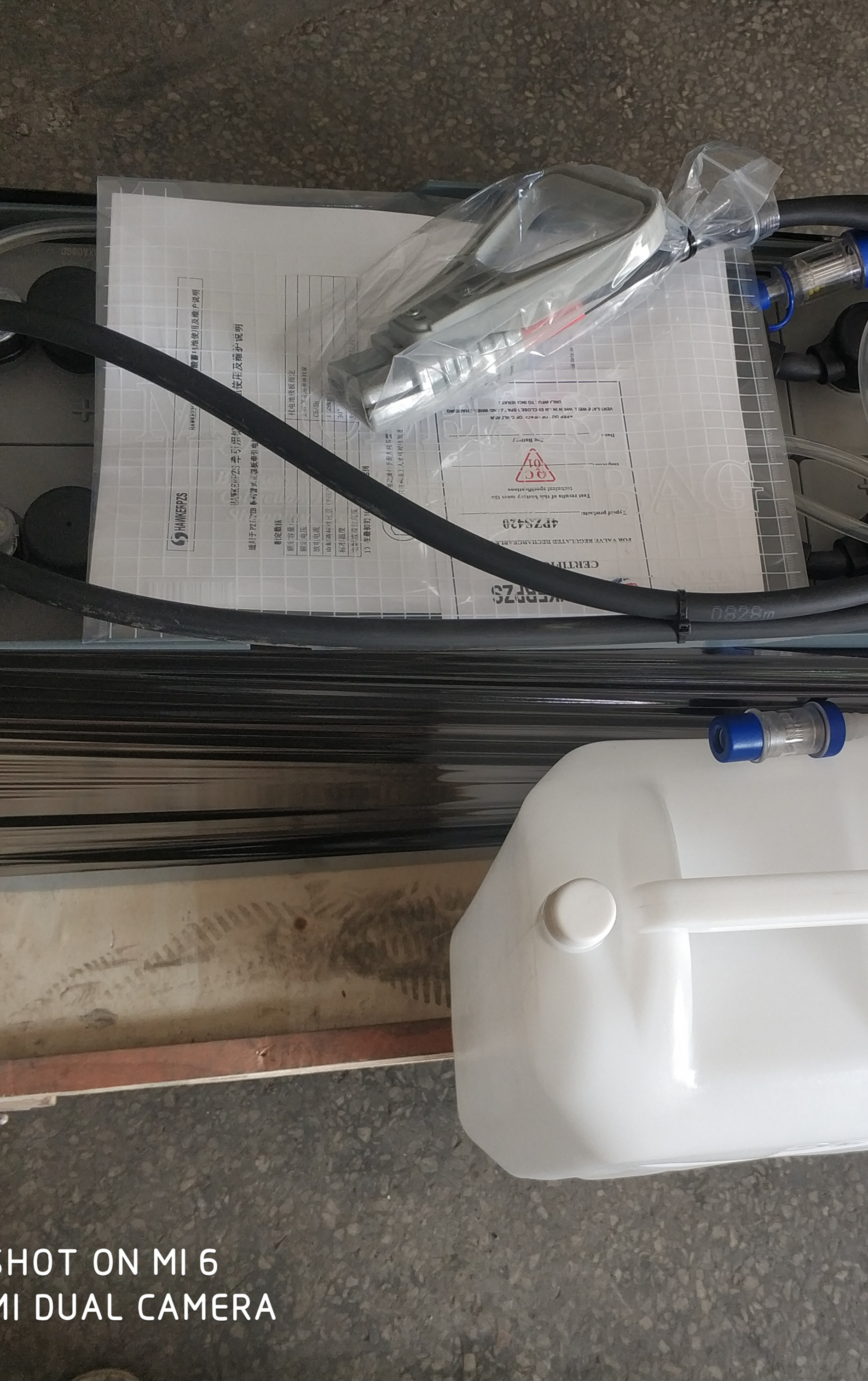 HAWKERPZS叉车蓄电池4pzs420 24V-420AH 电动叉车电池组自带加液系统原装包邮送货上门