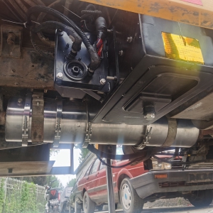 山东绿昊生产柴油车尾气改造国六，国三柴油车改造国五，安装尿素净化器系统，DOC+CDPF+催化剂涂覆+SCR+尿素电控系统+在线监控