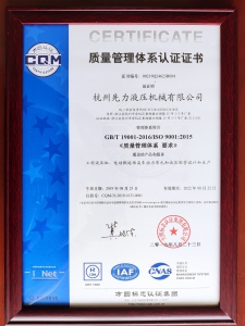 9001-2015质量管理体系要求