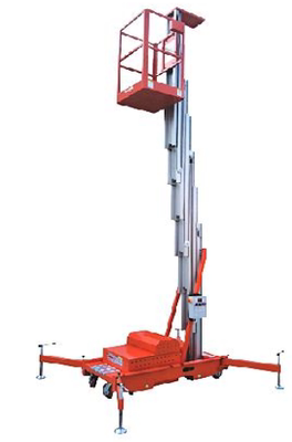 金茂铝合金升降机高空作业平台举升机全电动液压升降车