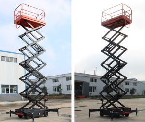 金茂移动剪叉式升降机高空作业平台全自动举升机全电动液压升降车