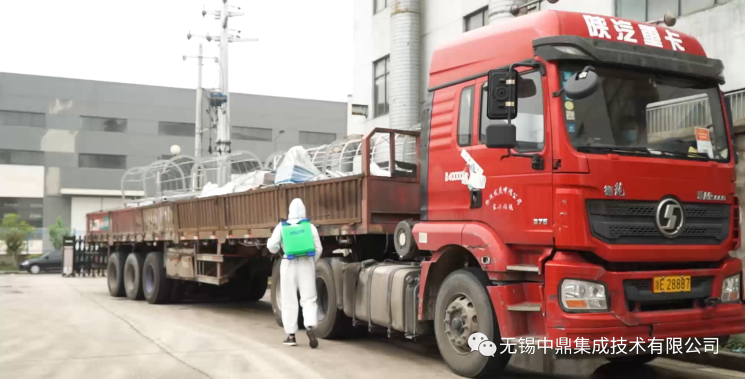 中鼎集成无怨无悔奋斗在抗疫保产第一线！