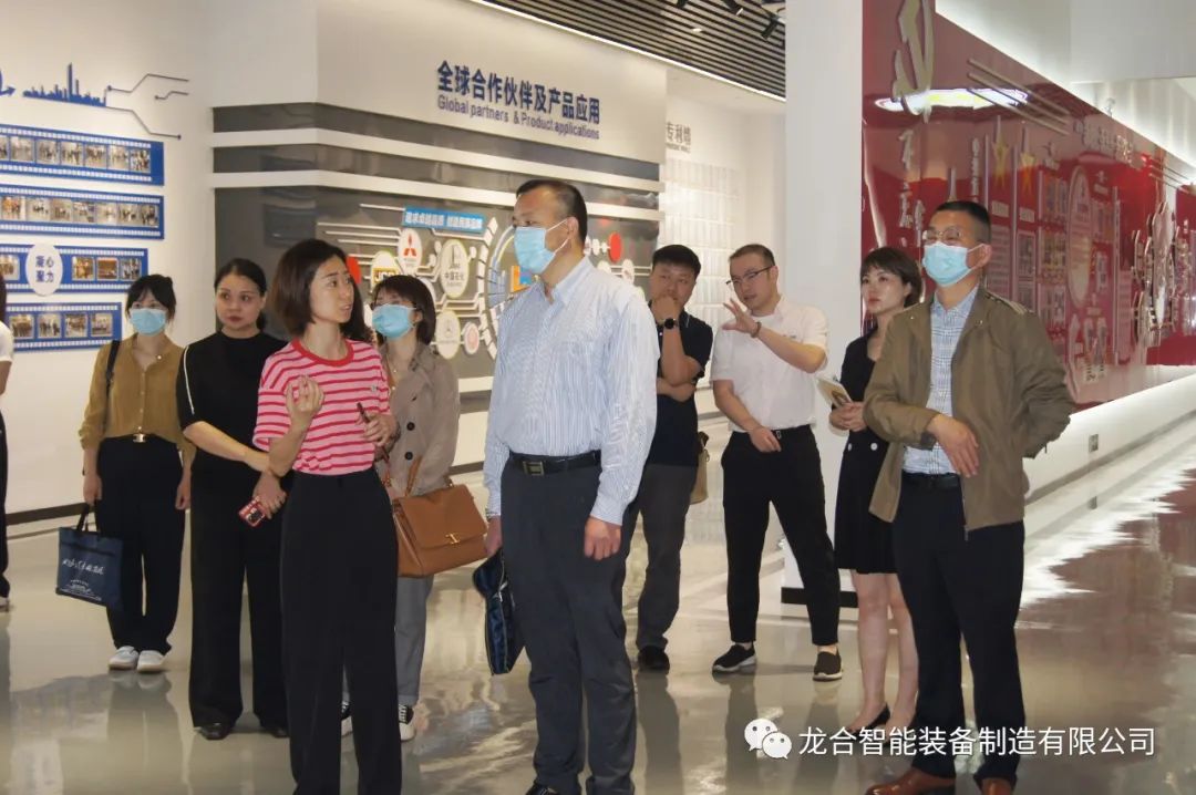 福建证监局领导莅临省市重点上市后备企业龙合智能调研座谈