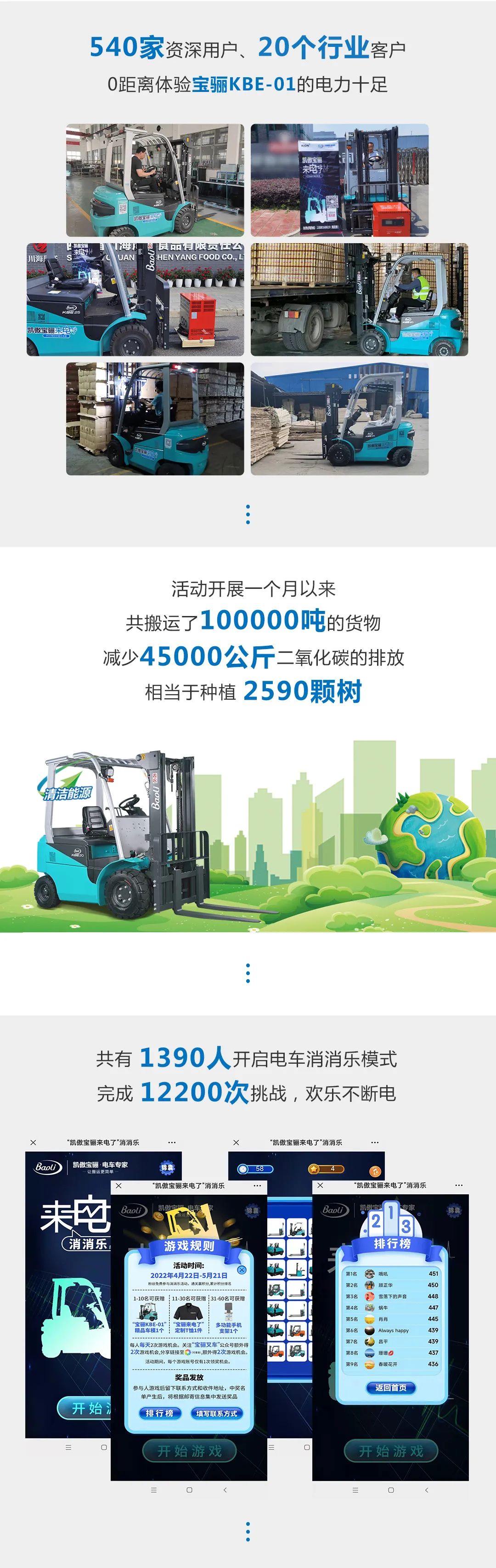宝骊叉车来电狂享进行时~