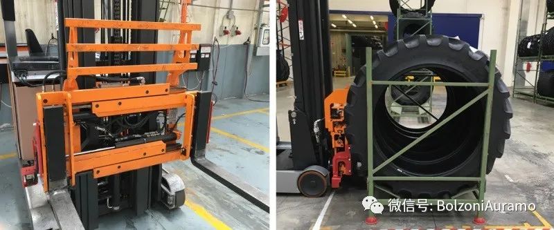 博索尼奥拉茂叉车属具为汽车行业提供解决方案