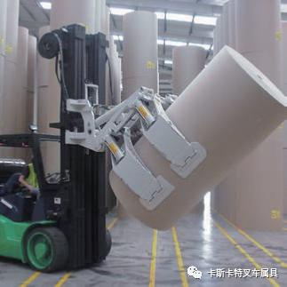 卡斯卡特叉车属具在纸业的应用