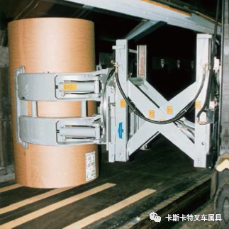 卡斯卡特叉车属具在纸业的应用