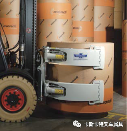 卡斯卡特叉车属具在纸业的应用