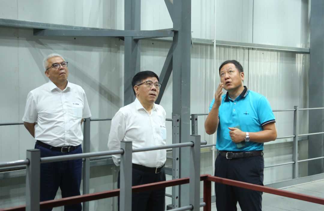 柳工股份曾光安董事长一行莅临佛朗斯交流、指导！